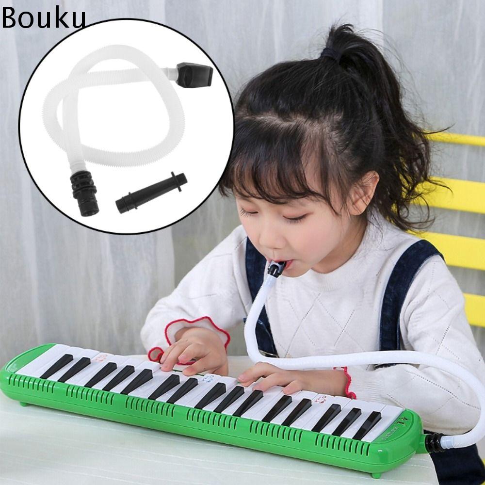 BOUKU Tiền Tệ Ống mềm Melodica ABS Co giãn Miệng ống Melodica Phụ kiện đàn Piano Nhựa Ống ngậm Pianica Phím 32 / 37