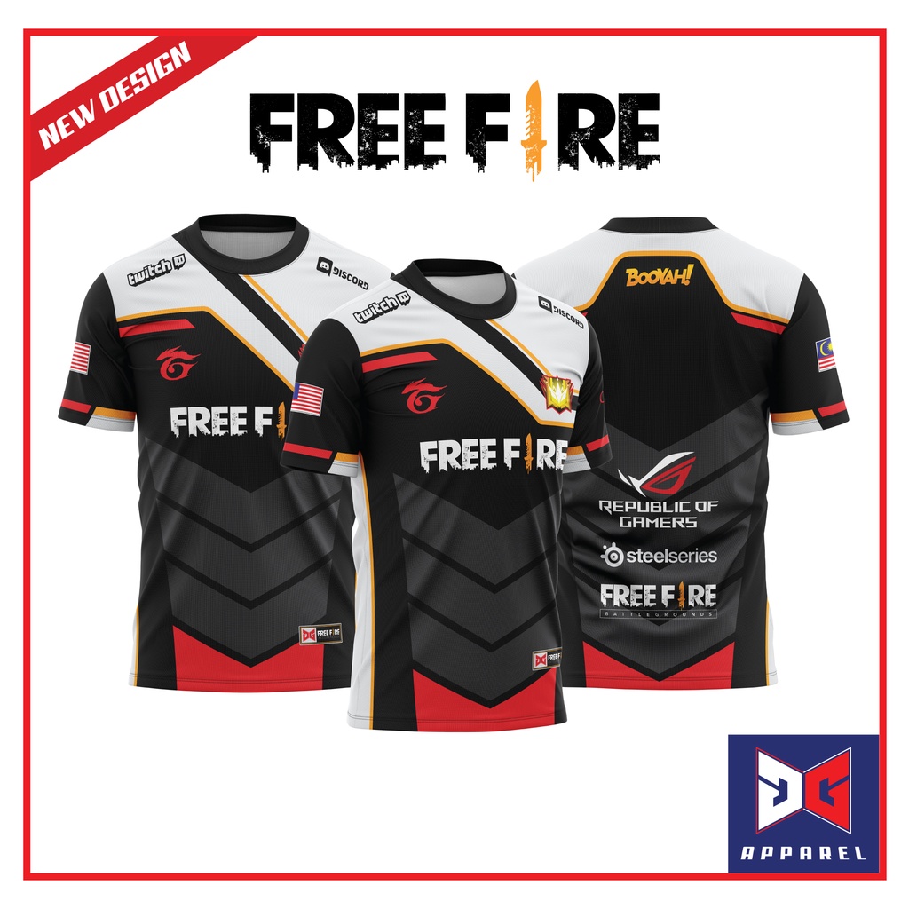 garena free fire shirt