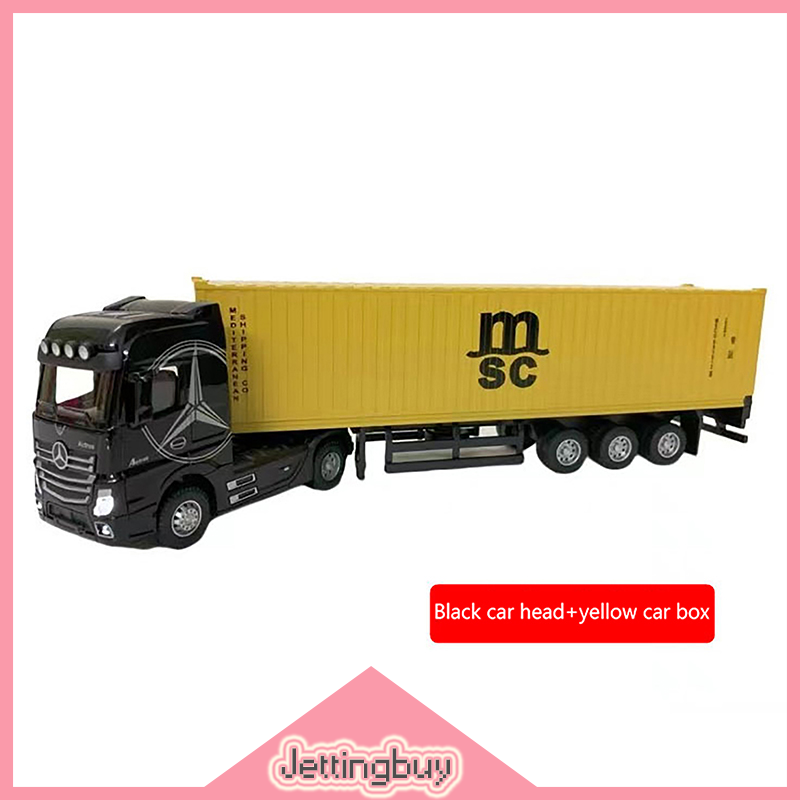Jettingbuy Flash Sale 1 36 Diecast Alloy Truck Head Model Toy Container
