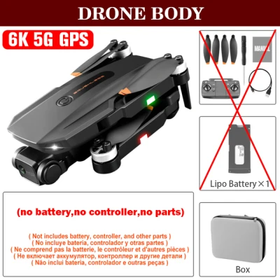 RG101 New GPS Drone Profesional 4K 6K HD Dual Camera 5G WIFI Dron Brushless Motor RC Foldable Quadcopter Helicopter VS M1 PRO