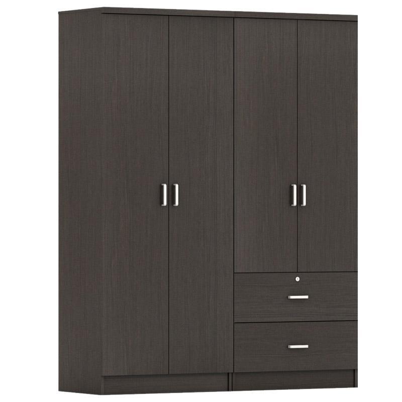 Wilton 4-Door Wardrobe with 2-Drawers