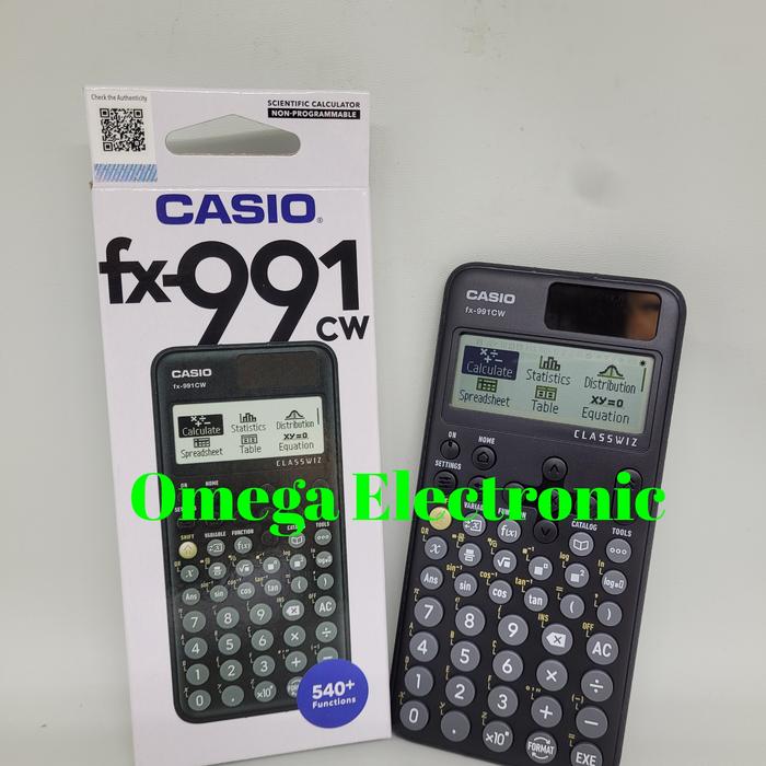 📘 KALKULATOR ILMIAH AKURAT | CASIO FX 991 CW - SCIENTIFIC KALKULATOR FX-991CW FX 991CW CALCULATOR KULIAH | UNTUK SEKOLAH • KULIAH • KERJA • MATEMATIKA