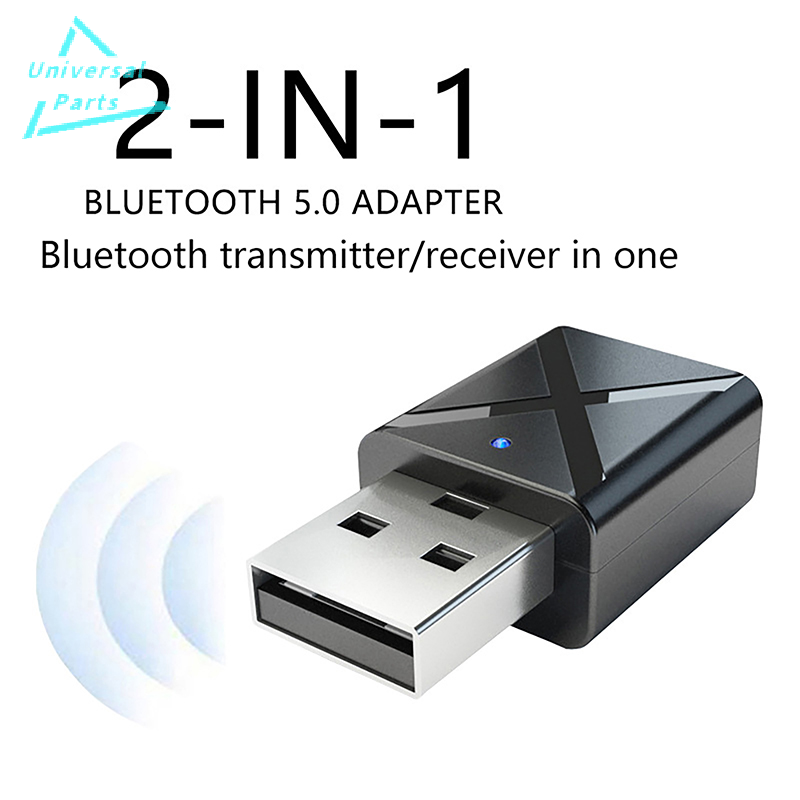 Universal Parts Store Chất lượng cao BT 2 trong 1 USB Bluetooth 5.0 Transmitter receiver mini stereo USB bluetooth âm thanh không dây adapter cho TV PC Car Kit