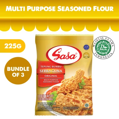 [Bundle of 3][Halal] Sasa Multi Purpose Seasoned Flour 225G