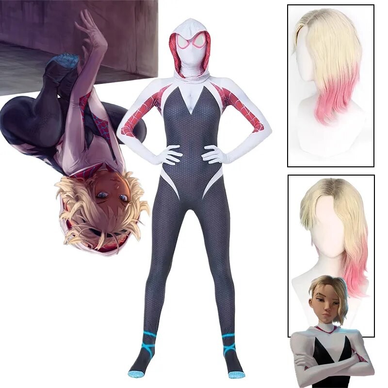 Spiderman Far From Home Cosplay Woman Sexy Zentai Suit Jumpsuit Spandex  Zentai Bodysuit Superhero Costume Party