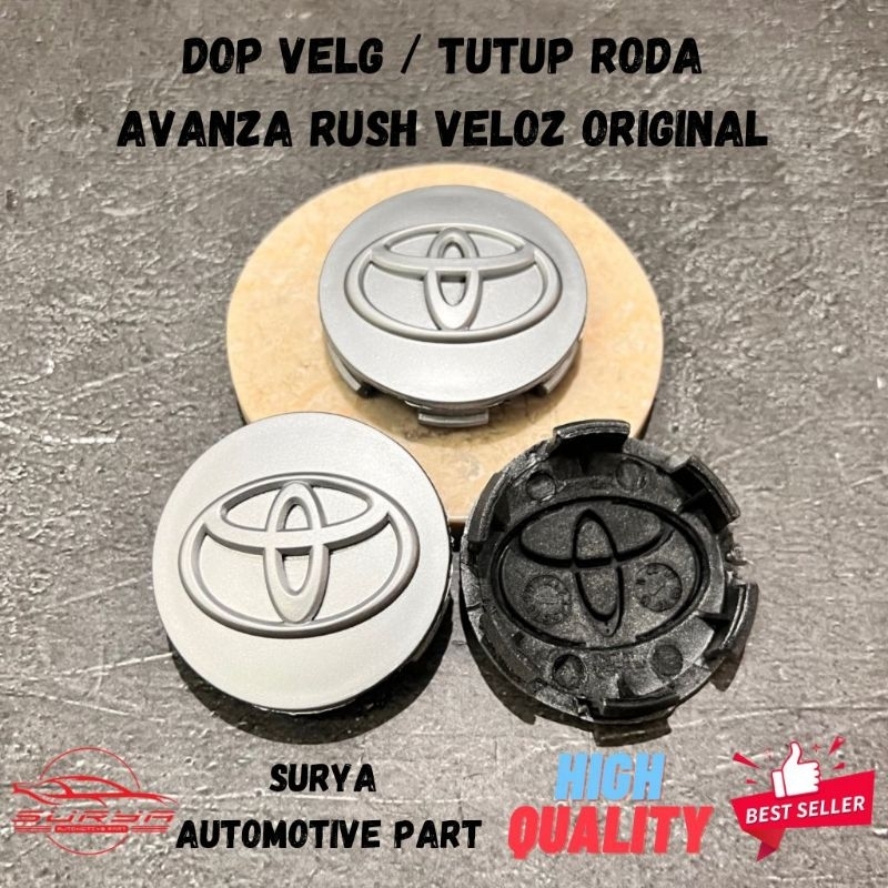 Dop Velg / Tutup Roda Toyota Avanza Veloz Rush Diameter 5.8Cm Harga  6,990 Ringgit*Penghantaran Percuma