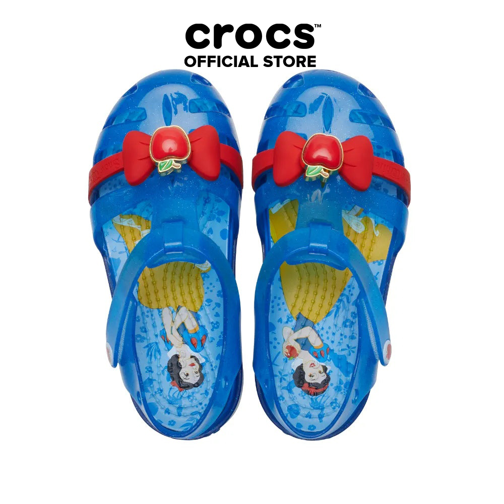 Giày Xăng Đan Trẻ Em Crocs Toddler Isabella Snow White - Bright Cobalt - 209677-4JL