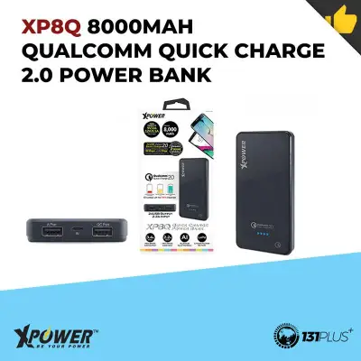 XPower XP8Q 8000mAh Qualcomm Quick Charge 2.0 Power Bank