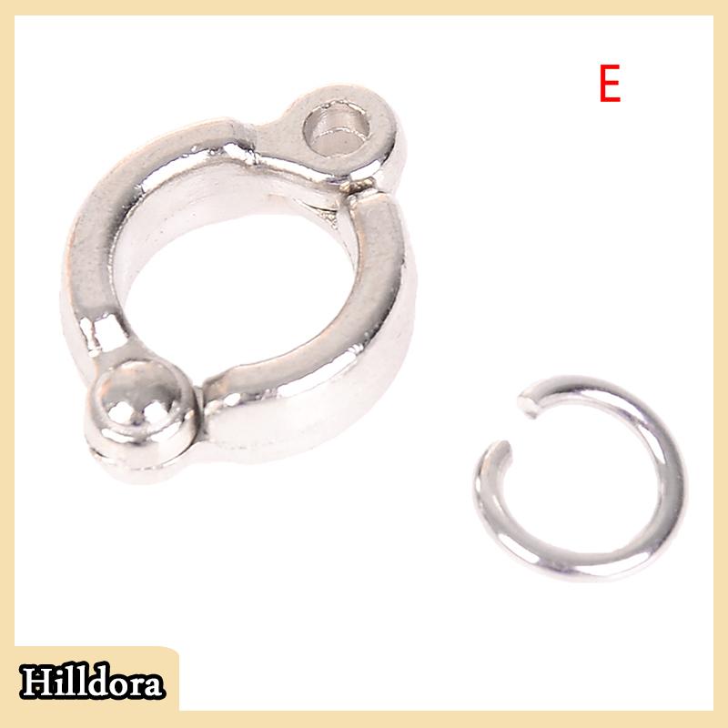 [Hilldora] 2 chiếc vòng dây xích huấn luyện chim thú cưng kẹp phụ kiện bay cho vẹt vòng chân chim bồ câu - 4