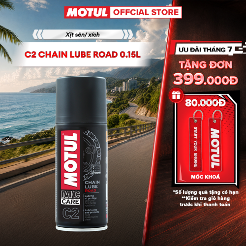 Xịt sên / xích MOTUL C2 CHAIN LUBE ROAD 0.15L