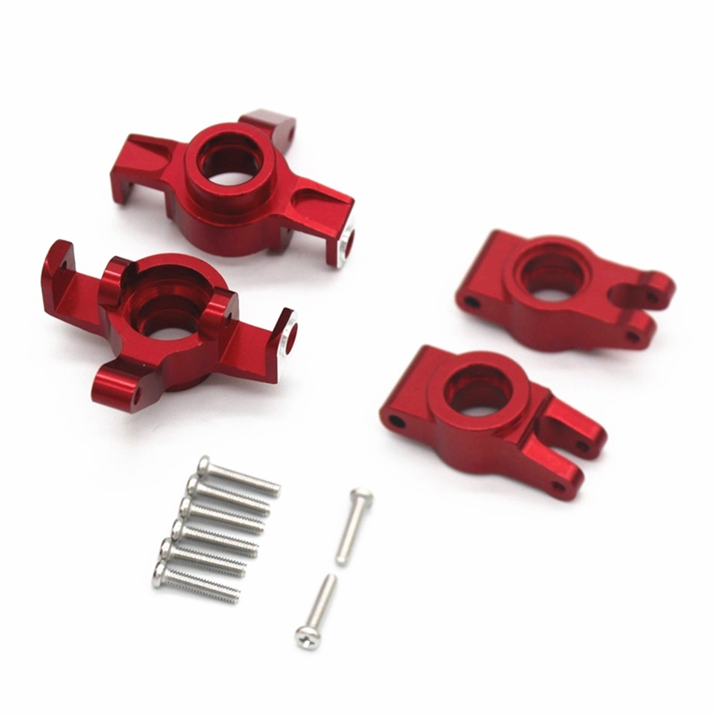 Metal Front Steering Cup and Rear Hub Carrier for MJX Hyper Go 14301 14302 1/14 RC Car Upgrades Part