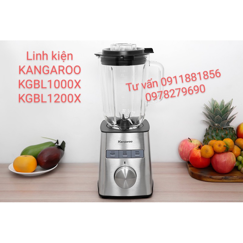 Phụ kiện chính hãng- Cối sinh tố, Dao xay máy xay Kangaroo #KGBL1000X #KGBL1200