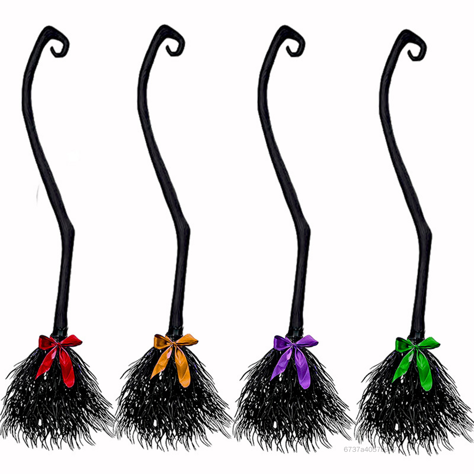 Halloween Phù Thủy chổi trang trí cosplay nhựa phù thủy Harry Potter chổi ma thuật đạo cụ SK-VN