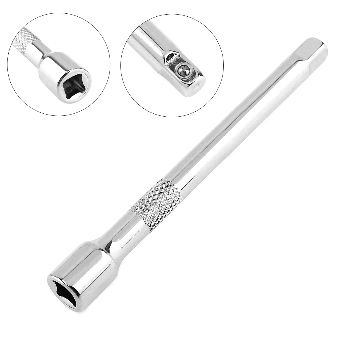 yingke 1/4 Inch Chromed Steel Extension Bar Socket Wrench 102mm Drive Ratchet Socket Wrench Power Drill Adapter