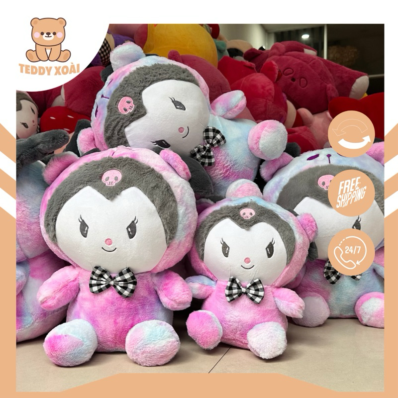 gấᴜ bông Mèo Kuromi siêu cute hàng cao cấp mềm mịn - gấᴜ Bông Teddy Xoài