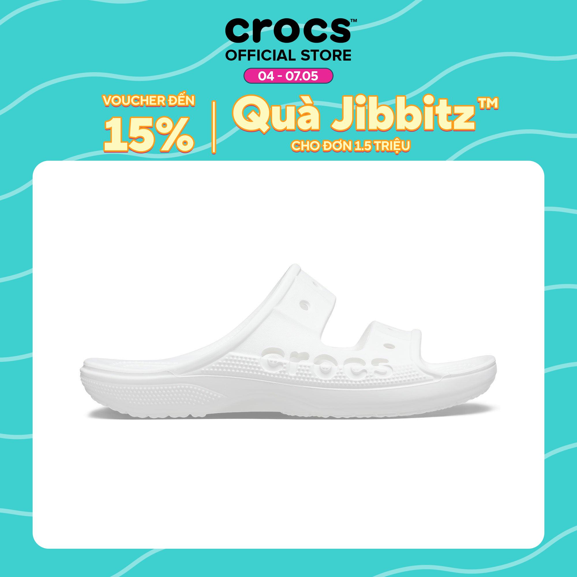Dép Unisex Crocs Baya White - 207627-100