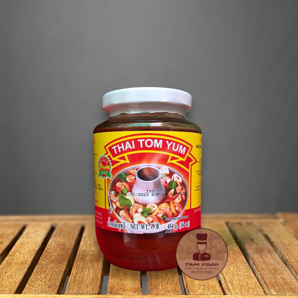 Gia Vị Lẩu Thái - THAI TOM YUM - Chuẩn vị Thái - Hủ 454g