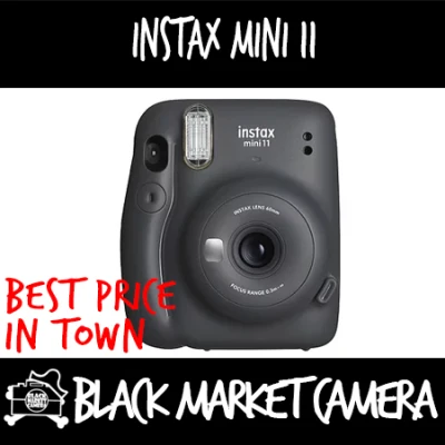 [BMC] Fujifilm Instax Mini 11 Instant Camera [Charcoal Grey/ Ice White]