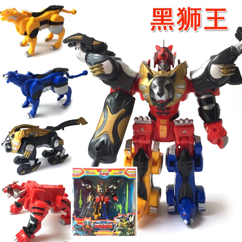 GAORANGER Divine Beast Combination Deformation Toy Transformation Dinozord Robot Dinosaur Rangers Me