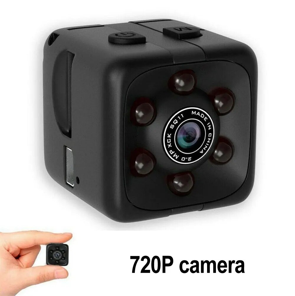 sq11 Mini Camera HD 1080P Sensor Night Vision Camcorder Motion DVR Micro