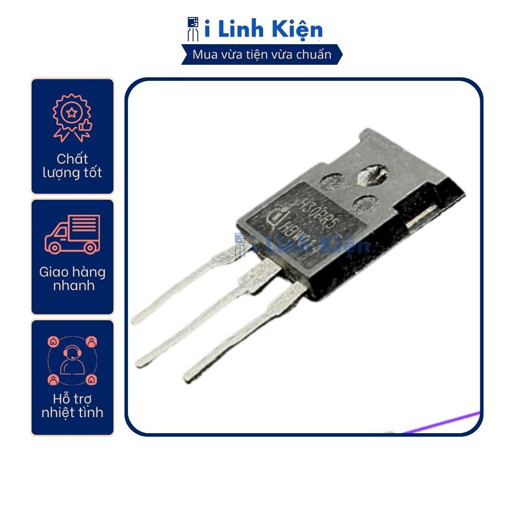 IGBT bếp từ H30PR5 TO-247 30A 1350V hàng tháo máy chính hãng