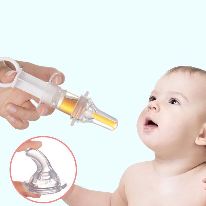 Dụng cụ cho bé uống thuốc uống sữa an toàn