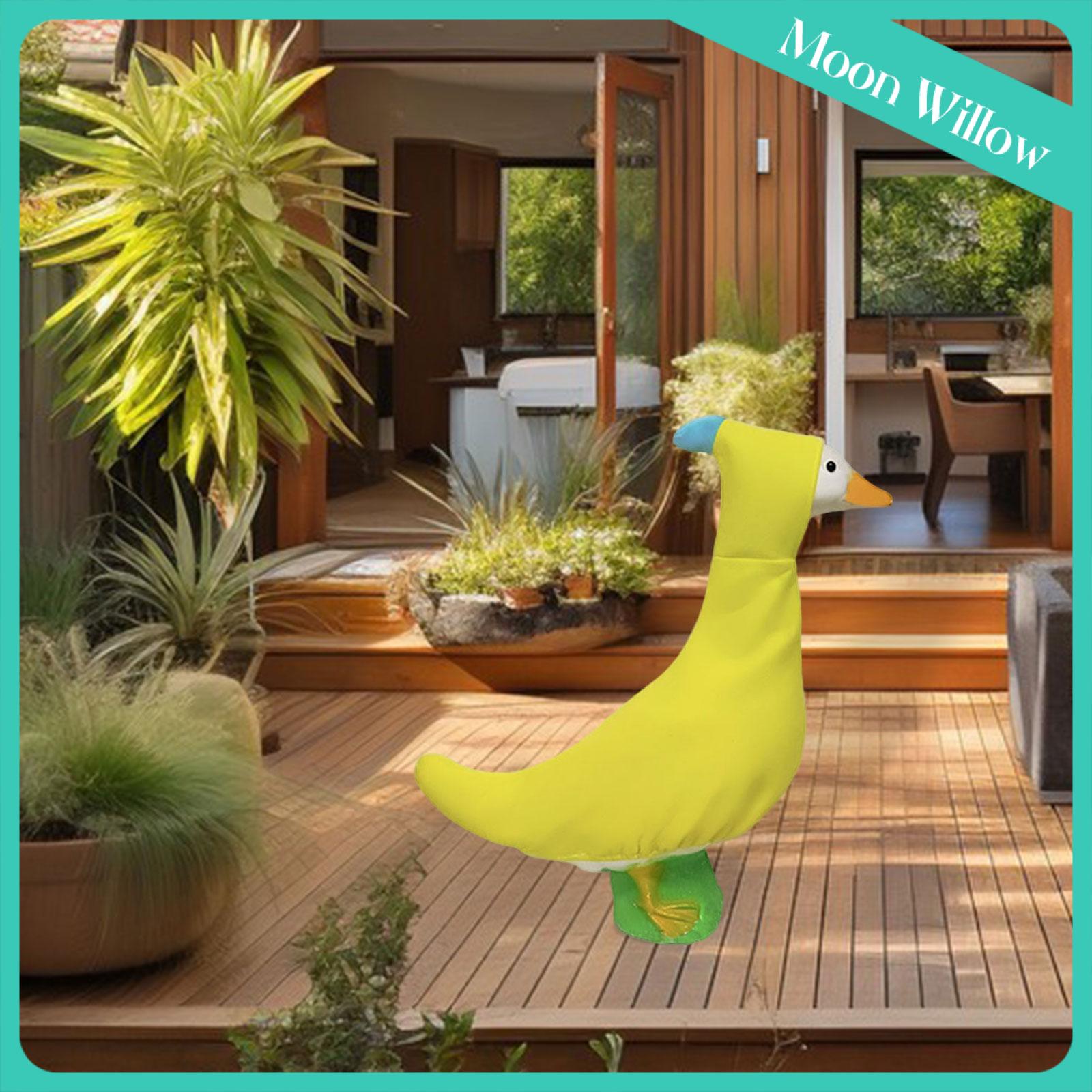 Moon Willow Goose Statue Outfits Costume Yard Goose Statue Clothes ราคา 218 บาท*ส่งฟรี