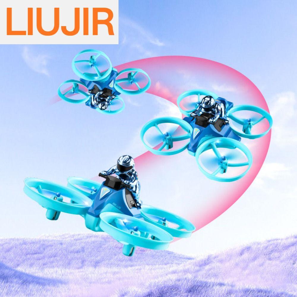 ของเล่นและโมเดลสะสม LIUJIR โฟม EPP เครื่องบิน RC ขนาดเล็ก ทะเล บก เที่ยวบินทางอากาศ รีโมทคอนโทรล เรือควอดคอปเตอร์ 3 ใน 1 ของเล่นเครื่องบิน แบบพกพา ของเล่นเฮลิคอปเตอร์ RC สำหรับเด็กและเด็กเล็ก