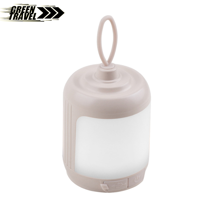Green Travel Outdoor LED Camping Lantern 4 Modes Battery Powered Hanging Lamp Portable IPX4 Waterproof Outdoor Emergency Lighting Tent Bulb For Yard Hiking Fishing ราคา 116 บาท*ส่งฟรี