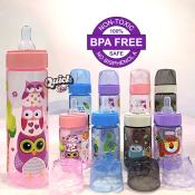 Colorful BPA-Free Baby Feeding Bottle with Soft Nipple