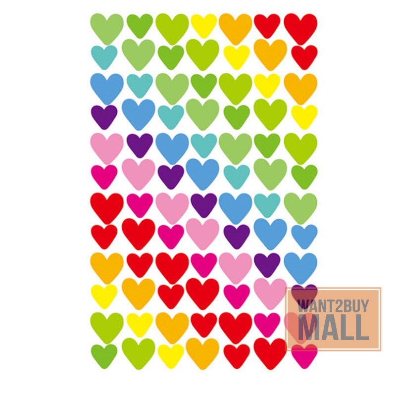 🇲🇾 1 Sheet Children Smile Emoji Stars Cartoon Reward Award Decal Kids School Teacher Label Motivation Sticker DIY Craft