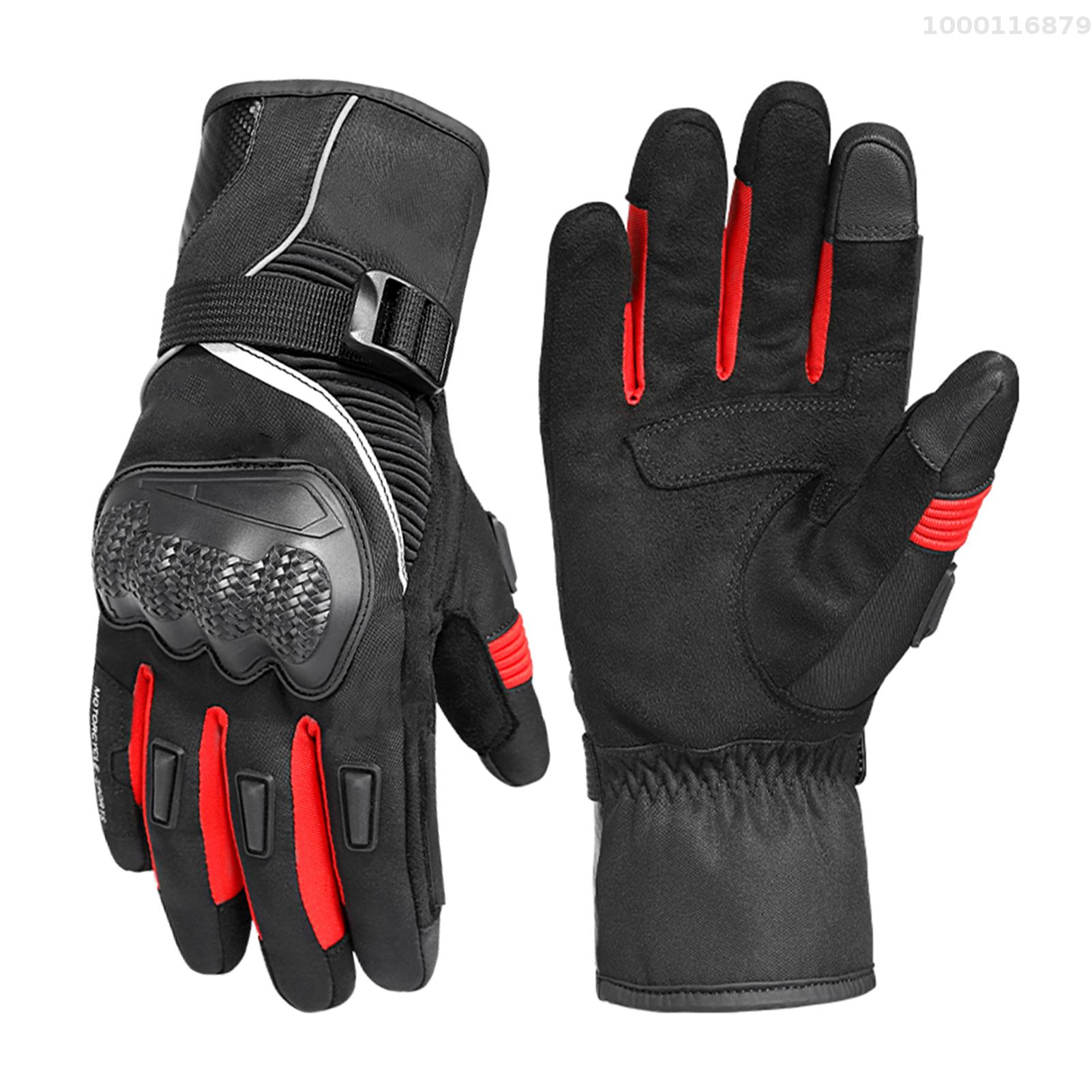 Winter Motorcycle Gloves Waterproof Cold Weather Motorcycle Gloves Warm