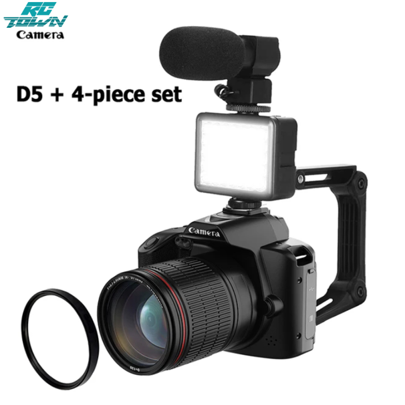 Digital Camera 16X Digital Zoom Camera 4K HD Digital Camera Dual Lens Night Vision Cam For Photographer Beginner ราคา 4,663 บาท*ส่งฟรี