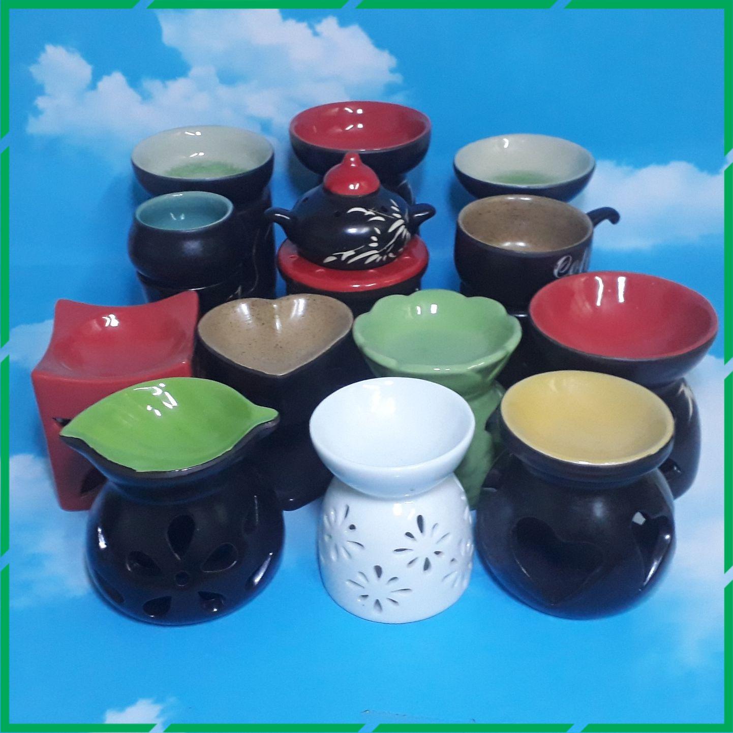 XÃ KHO HÀNG LỖI Đèn xông tinh dầu gốm đốt bằng nến tealight đẹp giá siêu rẻ - Better Life