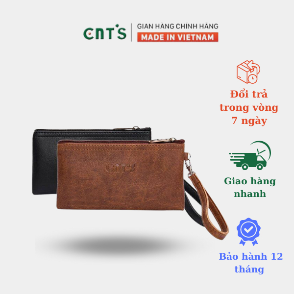 Ví da cầm tay mini cnt