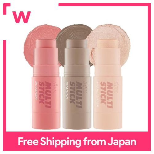 Tôi Là Meme Store] Bộ Ba tốt nhất, tô bóng, phấn hồng & nổi bật, màu hoa cà hạnh phúc, Bronzer & Vàng sâm banh mát mẻ