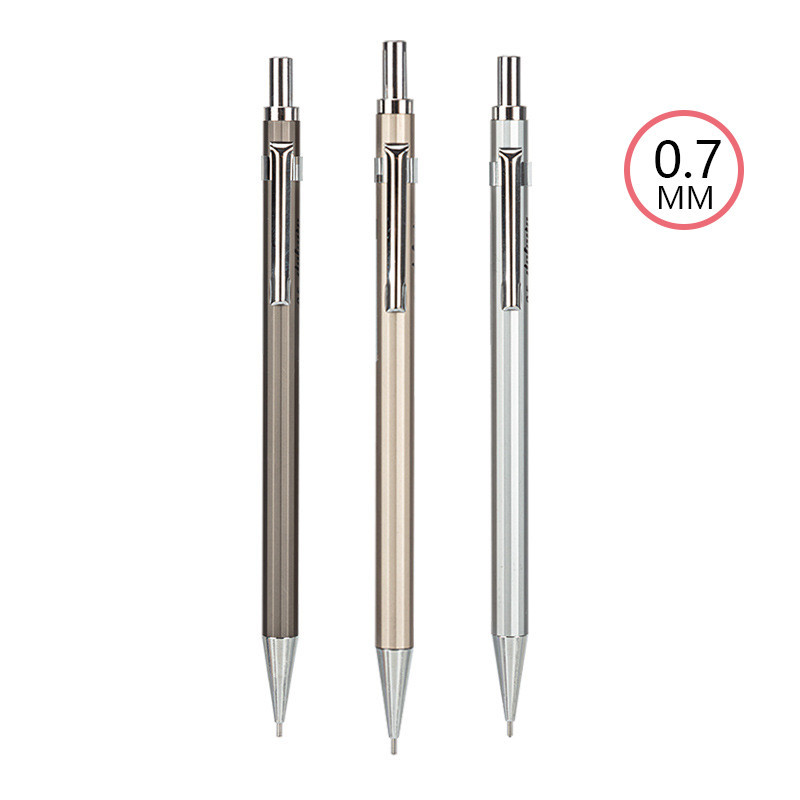 Pensil mekanik pensil logam 0.7/0.5mm - coco market