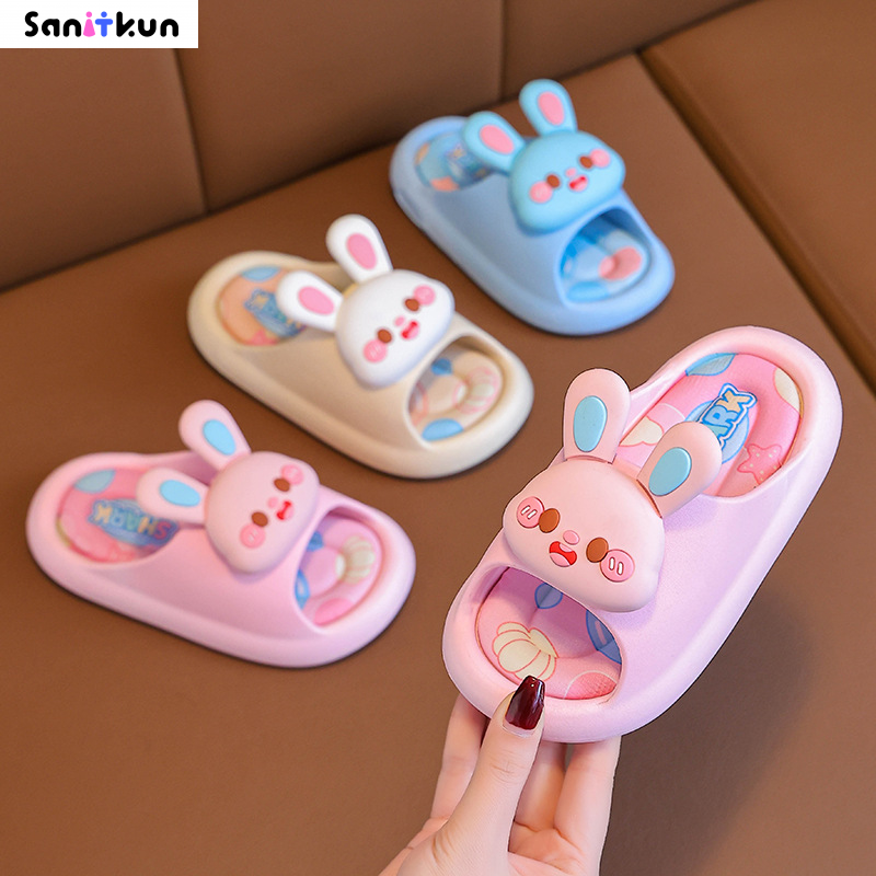 Children s sandals and slippers, cute cartoon girl