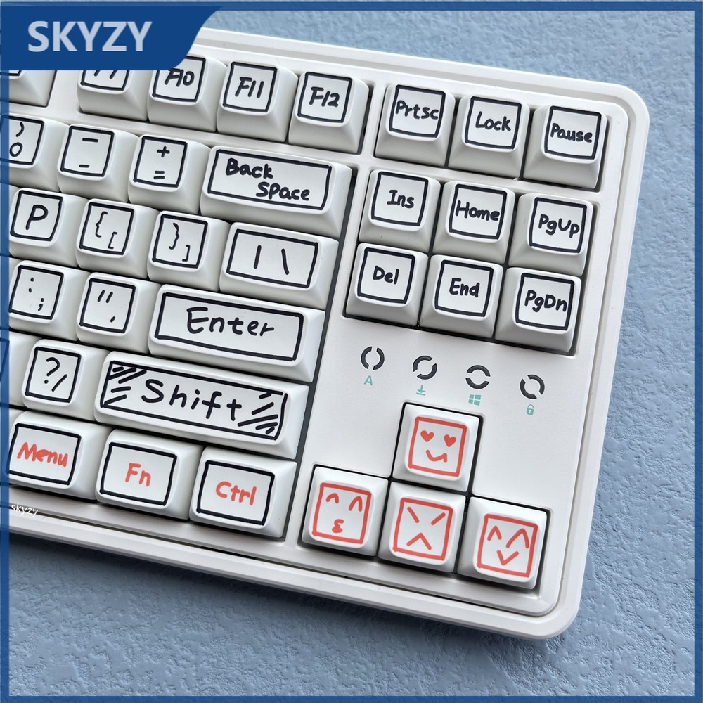 Amazon.com: PBT Keycaps 108 Keys, Custom Anime Keycaps, Five Sided  Dye-Sublimation OEM Profile Keycaps for 61/68/ 87/104/ 108 Cherry Gateron  MX Switches Mechanical Keyboard : Electronics