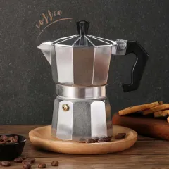 Espresso Coffee Maker Moka Pot Teko Stovetop Filter 50 ML / 100ML / 150ML / 300ml- Mokapot