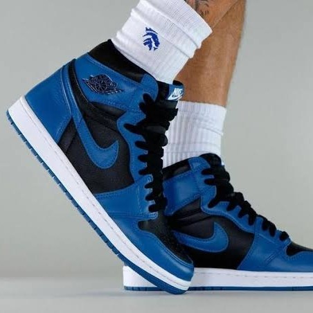 Jual Air Jordan 1 High Blue Terbaru - May 2022 | Lazada