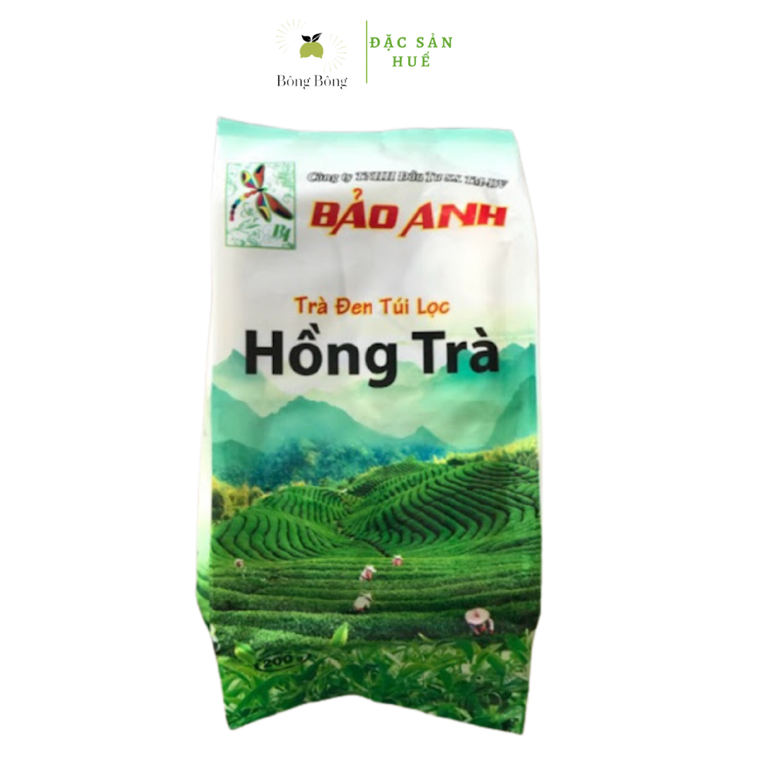 TRÀ ĐEN TÚI LỌC BẢO ANH HỒNG TRÀ 200GRAM Nguyên Liệu Làm Trà Sữa, Hồng Trà