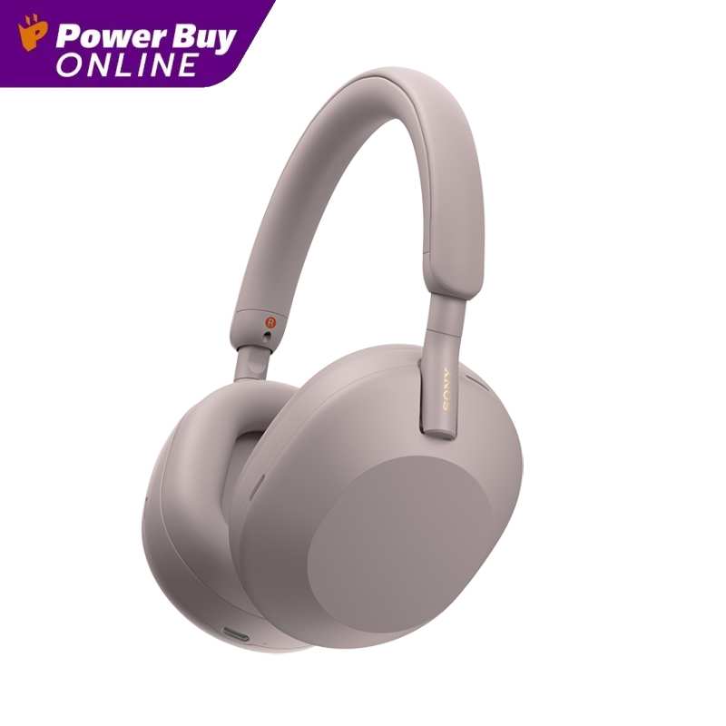 หูฟังบลูทูธไร้สาย หูฟัง TWS ตัดเสียงรบกวน Sony WH-1000XM5 หูฟังไร้สาย บลูทูธ (สี Smoky Pink) รุ่น WH1000XM5/PME ราคา 11,490 บาท*ส่งฟรี