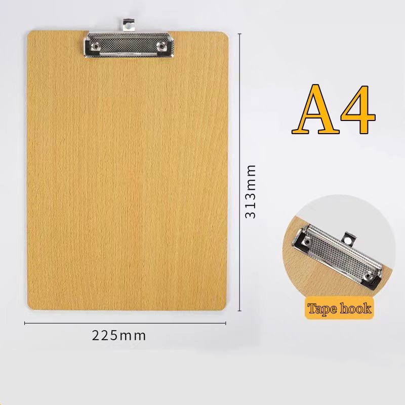 PINK Office School Supplies A4 Clip Board Documents Folder Student Writing Paper Organizer Pad Hard Boar
