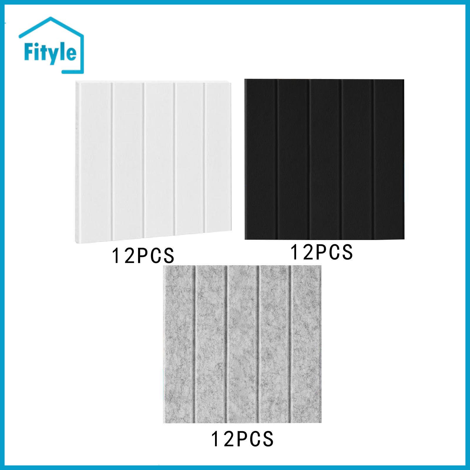 12x Tile Stickers Soundproofing Boards High Performance Novelty Multifunctional Sound Absorbing Panels for Kitchen Study Room ราคา 2,631 บาท*ส่งฟรี