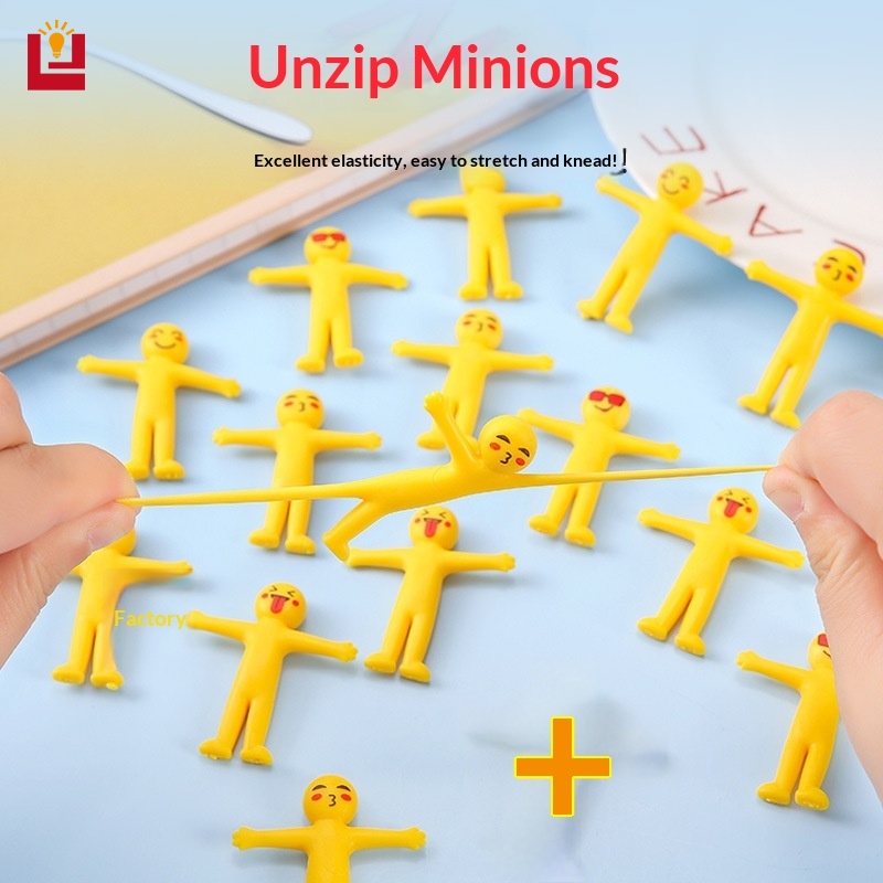 [Squishy Toys, Anti-Stress Toys Stretchable Yellow Human Stress Relieving Toy - Fun Soft Anti-Stress Figure to Release Emotions and Relax the Mind.,Stretchy Yellow Man Stress Relief Toy - Fun Squishy Antistress Figure for Emotional Release and Mind Relaxa ราคา 15 บาท*ส่งฟรี