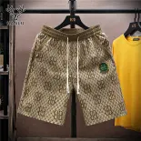 Hanlu Quần short nam nhẹ thoải mái Quần soóc rộng in thời trang quần short thường ngày
