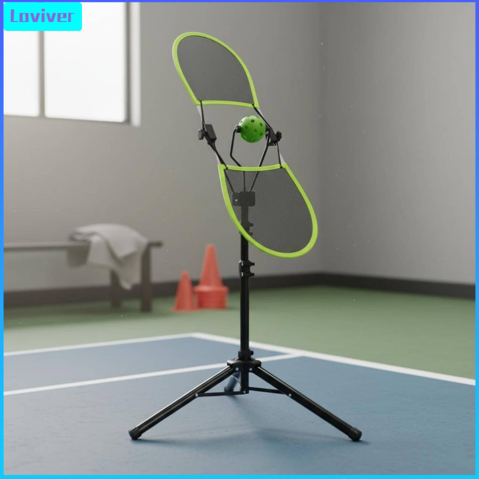 อุปกรณ์กีฬาและฟิตเนส Loviver ง่ายต่อการเรียนรู้เครื่องช่วยฝึกซ้อมเทนนิส Topspin แบบพกพา Pickleball เครื่องช่วยฝึกปรับมุมสำหรับผู้เล่นรุ่นเยาว์ผู้เริ่มต้นการฝึกอบรมการฝึกสอน ราคา 15,586 บาท*ส่งฟรี