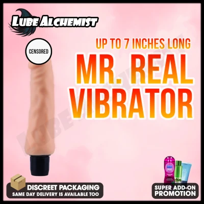 LubeAlchemist Chokchok Real Dildo Handheld Vibrator / Suction Base Adult Toys Sex Toys For Her Female [ Discreet Packaging ]