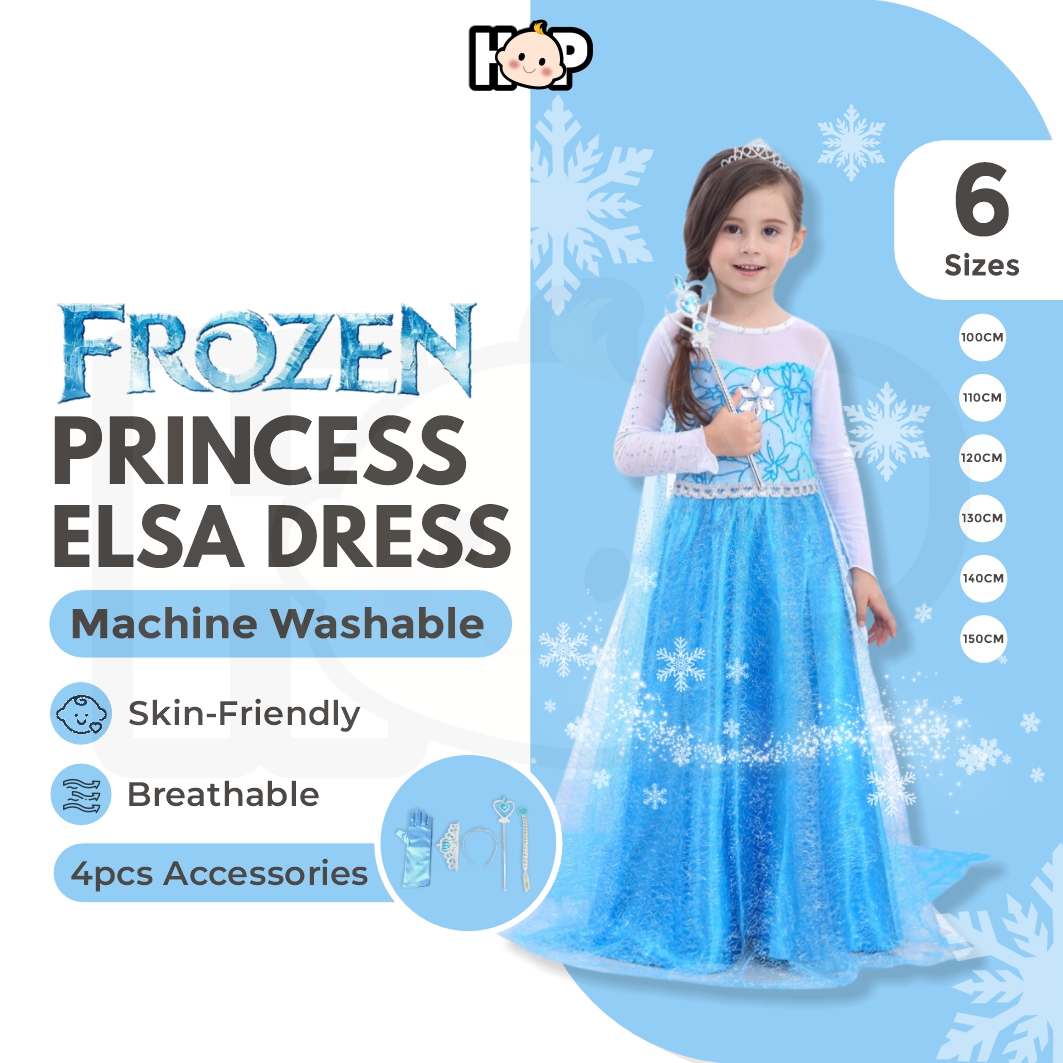 Shop Elsa Dress Frozen 2 online Lazada .my